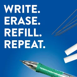 Paper Mate® Clearpoint® Mechanical Pencils, HB #2 Lead (0.7mm), Assorted Barrel Colors, 2 Pencil/1 Lead Refill/2 Eraser, USA 250th Anniversary Edition