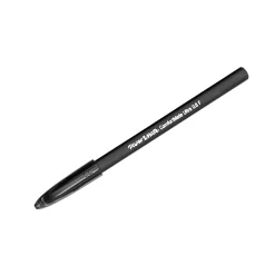 Paper Mate® Comfortmate™ Ultra Ballpoint Stick Pens, Fine Point, 0.8 mm, Black Barrel, Black Ink, Pack Of 12