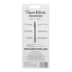 Paper Mate® EraserMate® Ballpoint Pens, Pack of 4, Medium Point, 1.0 mm, Blue Barrel, Blue Ink