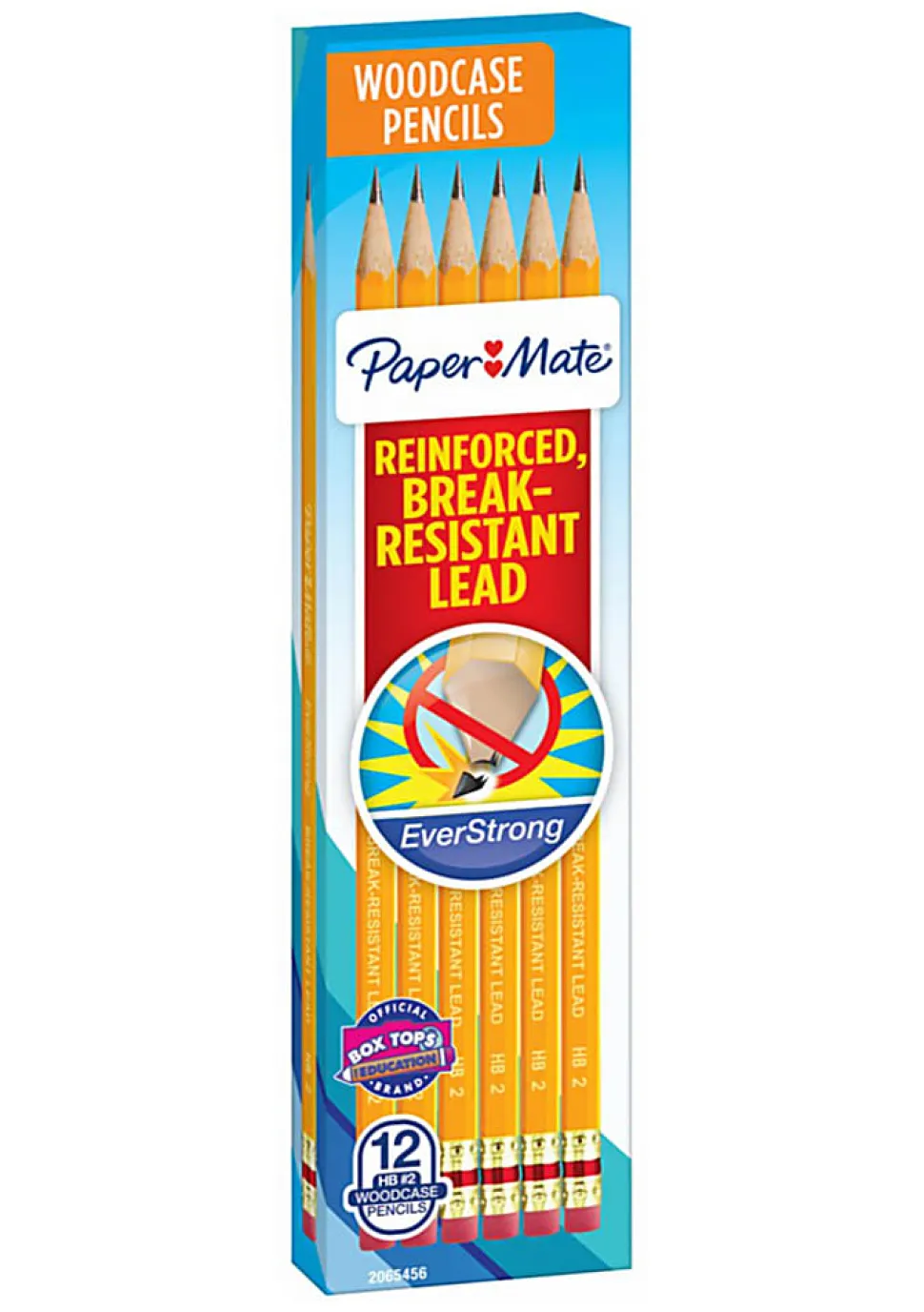 Paper Mate® Everstrong Break-Resistant Pencils, #2 HB Lead, Pack Of 12 Pencils
