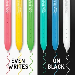 Paper Mate Inkjoy Bright Gel Pens, 0.7mm, Medium Point, Assorted 3 Pack