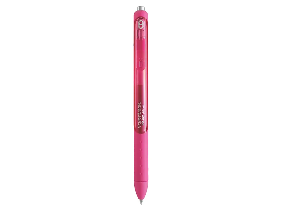 Paper Mate® InkJoy® Gel Pen, Medium Point, 0.7 mm, Pink Barrel, Pink Ink