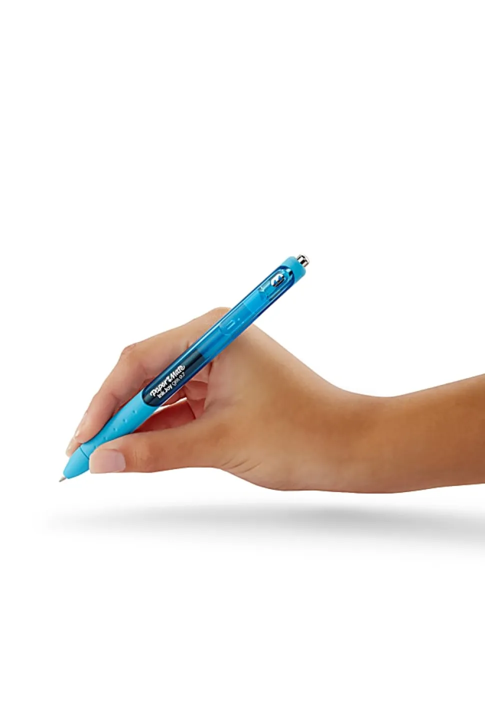 Paper Mate® InkJoy® Gel Pen, Medium Point, 0.7 mm, Dark Blue Barrel, Dark Blue Ink