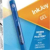 Paper Mate® InkJoy® Gel Pens, Medium Point, 0.7 mm, Blue Barrel, Blue Ink, Pack Of 12