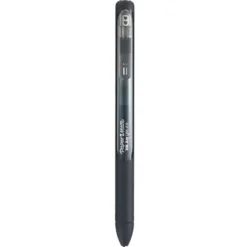 Paper Mate® InkJoy® Retractable Gel Pens, Fine Point, 0.5 mm, Black Barrel, Black Ink, Pack Of 10