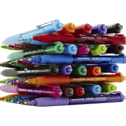 Paper Mate® InkJoy™ 300 RT Retractable Pens, Medium Point, 1.0 mm, Clear Barrel, Black Ink, Pack Of 36
