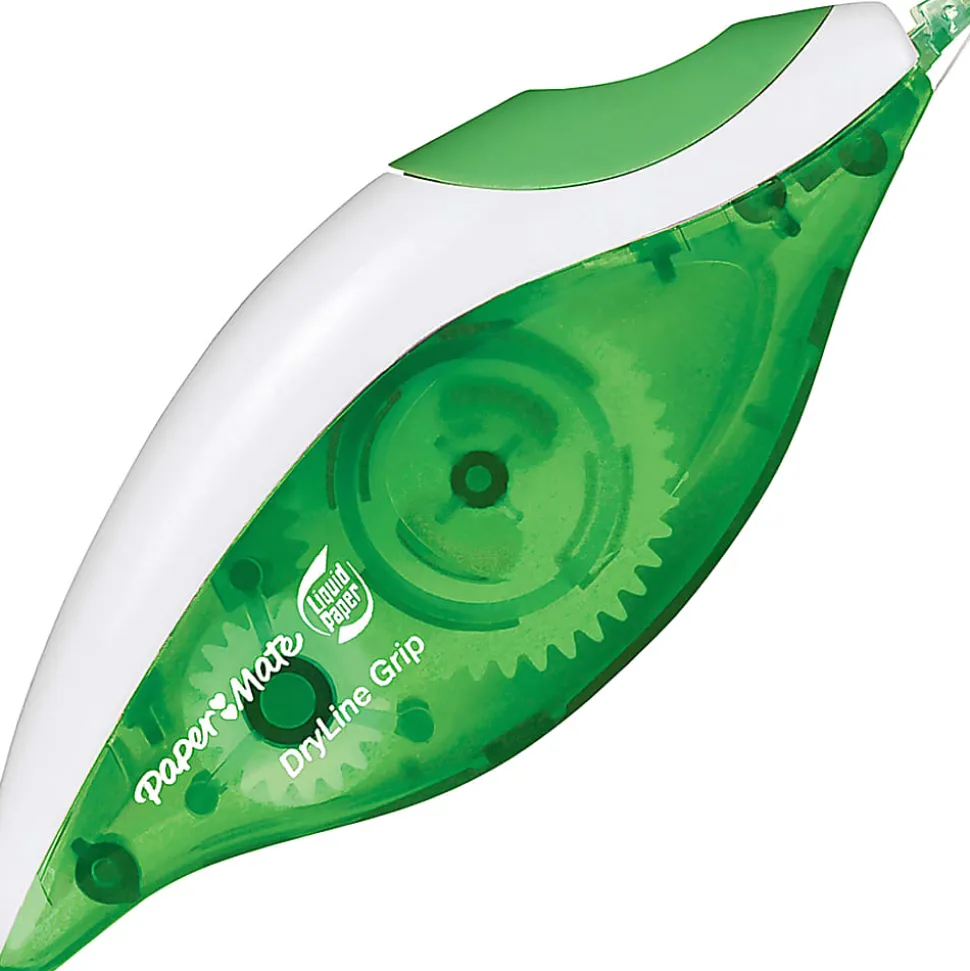Paper Mate® Liquid Paper® DryLine® Grip Correction Tape, 1/5" x 334 4/5", White