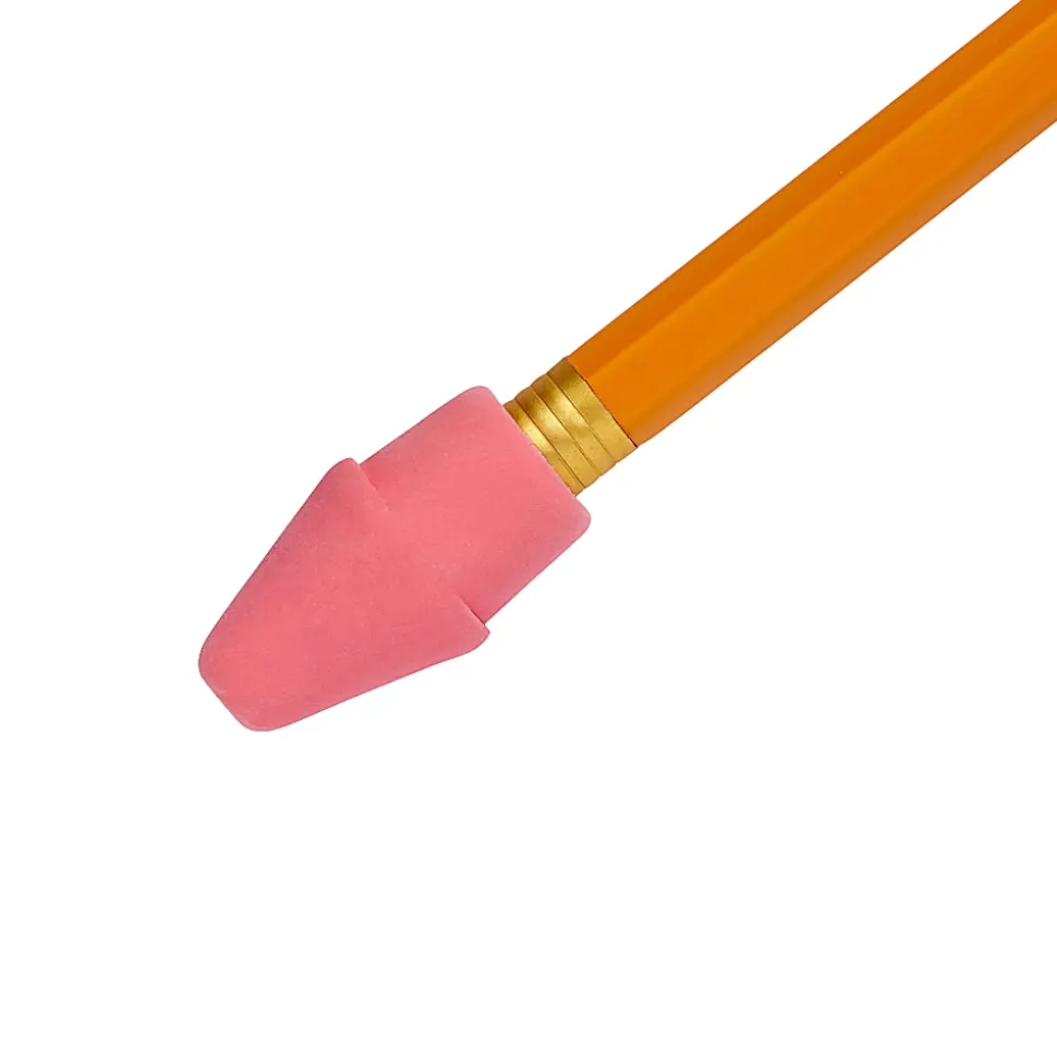 Paper Mate® Pencil Cap Erasers, Pink, Pack Of 144