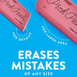 Paper Mate® Pink Pearl Erasers, Medium, Box Of 24