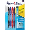 Paper Mate Profile Mechanical Pencils, 0.7 mm, HB #2 Lead, Assorted Barrel Colors, Pack Of 4 Pencils