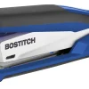 PaperPro InPower™ Premium Desktop Stapler With Antimicrobial Protection, 28-Sheet Capacity, Blue
