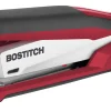 PaperPro InPower™ Premium Desktop Stapler With Antimicrobial Protection, 28-Sheet Capacity, Red