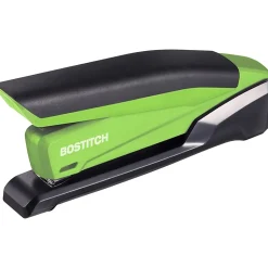 PaperPro InPower™ Spring-Powered Desktop Stapler With Antimicrobial Protection, 20-Sheet Capacity, Green