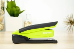 PaperPro InPower™ Spring-Powered Desktop Stapler With Antimicrobial Protection, 20-Sheet Capacity, Green