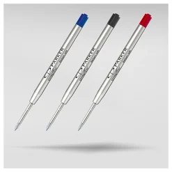 Parker® Ballpoint Pen Refill, Fine Point, 0.7 mm, Blue