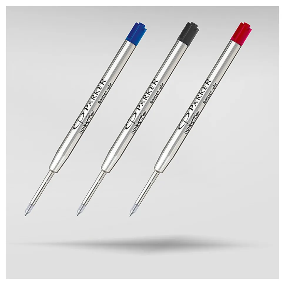 Parker® Ballpoint Pen Refill, Fine Point, 0.7 mm, Blue