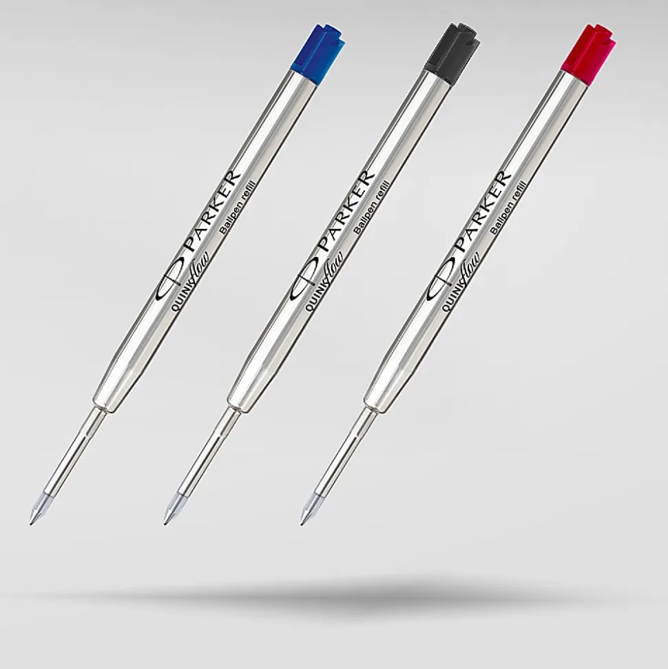 Parker® Ballpoint Pen Refill, Fine Point, 0.7 mm, Black