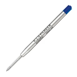 ParkerĀ® Ballpoint Pen Refill, Medium Point, 1.0 mm, Blue