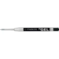 Parker® Gel Pen Refill, Fine Point, 0.5 mm, Black