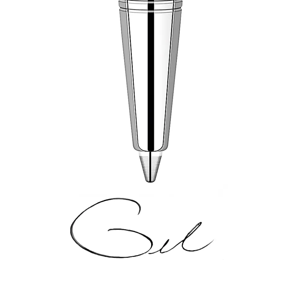 Parker® Gel Pen Refill, Fine Point, 0.5 mm, Black