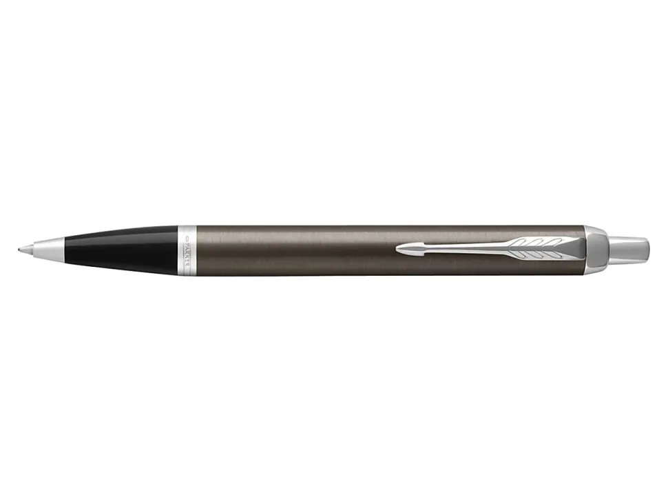 Parker® IM Ballpoint Pen, Medium Point, 0.7 mm, Dark Espresso Barrel, Blue Ink