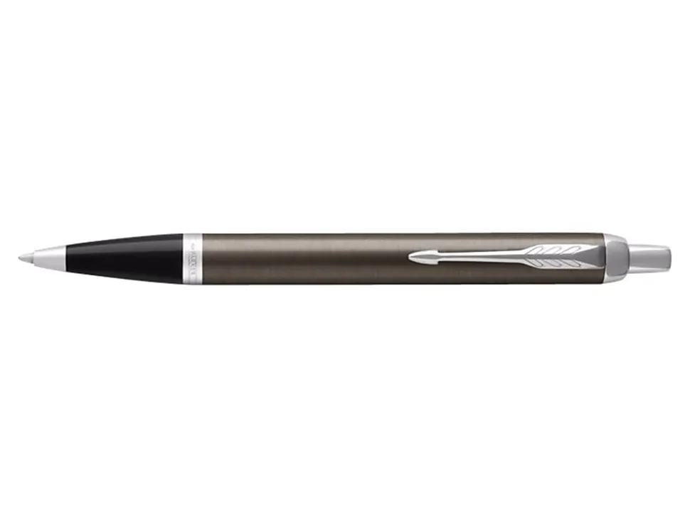 Parker® IM Ballpoint Pen, Medium Point, 0.7 mm, Dark Espresso Barrel, Blue Ink