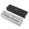 Parker IM Monochrome Fountain Pen, Champagne Finish and Trims, Medium Point, Blue Ink, Gift Box