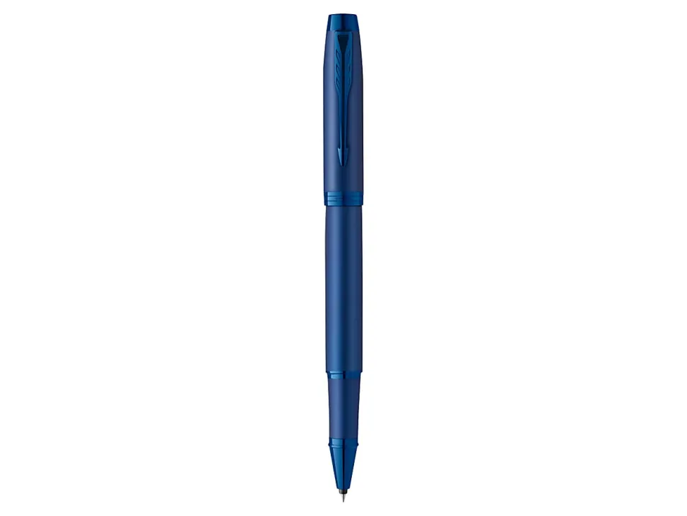 Parker® IM Rollerball Pen, Fine Point, 0.5 mm, Monochrome Blue Barrel, Black Ink
