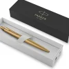 Parker® Jotter XL Ballpoint Pen, Medium Point, 0.7 mm, Monochrome Matte Gold Barrel, Blue Ink