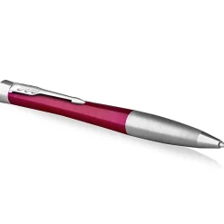 Parker® Urban Ballpoint Pen, Medium Point, 0.7 mm, Vibrant Magenta Barrel, Blue Ink