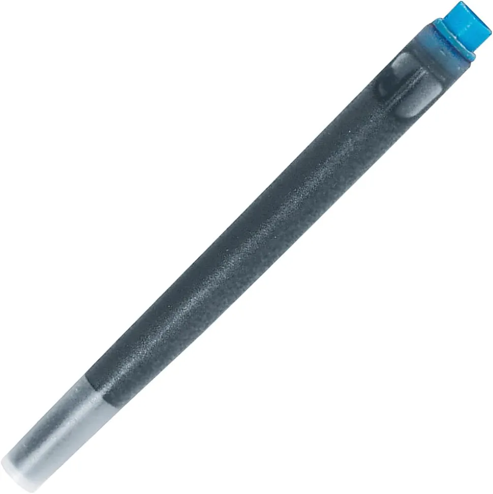 Parker Washable Ink Cartridges, Blue Ink, Pack Of 5