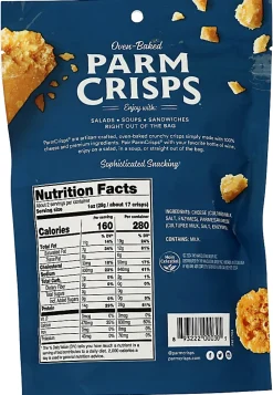 ParmCrisps Protein Crisps, Original Parmesan, 1.75 Oz, Total Qty 12
