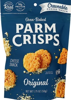 ParmCrisps Protein Crisps, Original Parmesan, 1.75 Oz, Total Qty 12