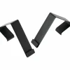 Partition Hangers For Quartet® Matrix® Bulletin Boards, Black, Set Of 2