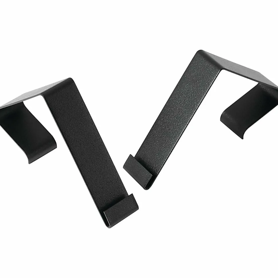 Partition Hangers For Quartet® Matrix® Bulletin Boards, Black, Set Of 2