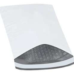 Partners Brand Bubble-Lined Poly Mailers, 6 1/2