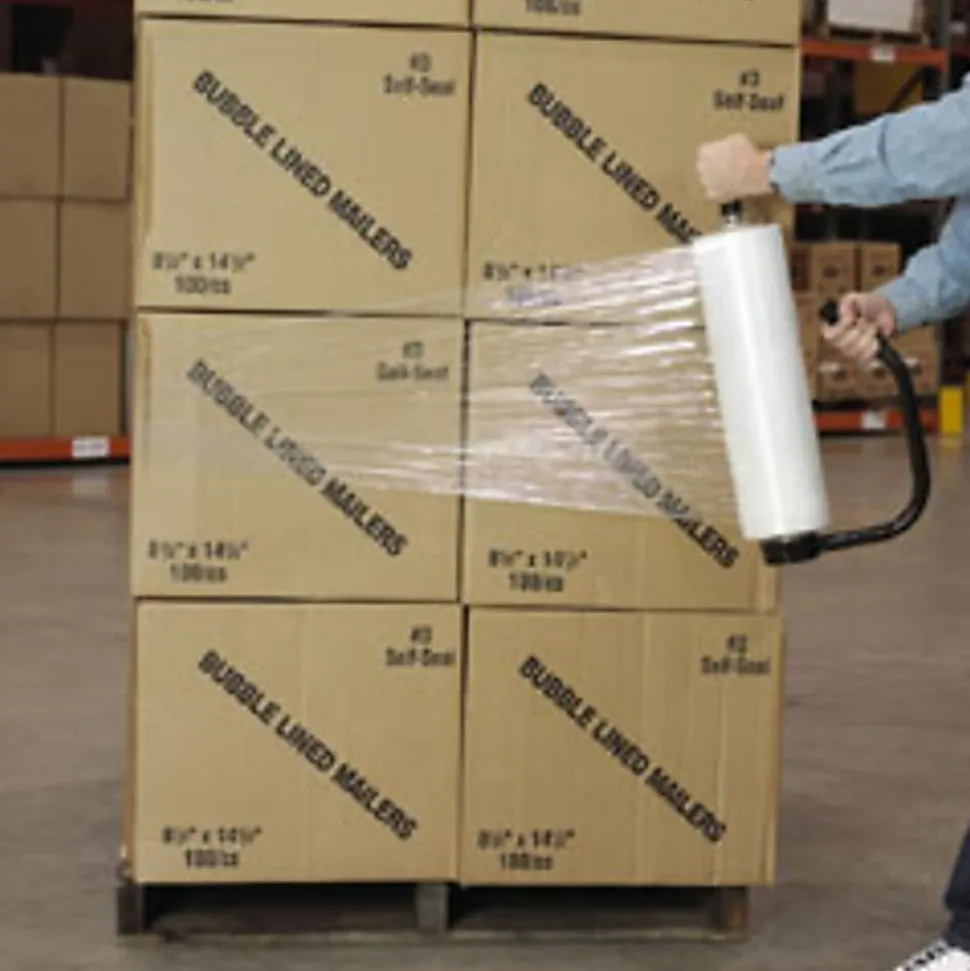 Partners Brand Bundling Stretch Film, 7 1/2" x 1,000', Clear, Case Of 4