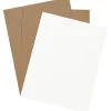 Partners Brand Chipboard Pads, 8 1/2" x 11", White, Case Of 960