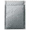 Partners Brand Cool Shield Bubble Mailers, 10-1/2"H x 10"W x 3/16"D, Silver, Pack Of 100 Mailers