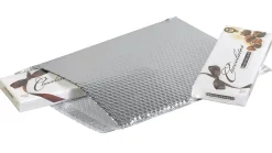Partners Brand Cool Shield Bubble Mailers, 15" x 17", Silver, Pack Of 50