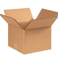 Partners Brand Corrugated Boxes, 8" x 6" x 4", Kraft, Pack Of 25