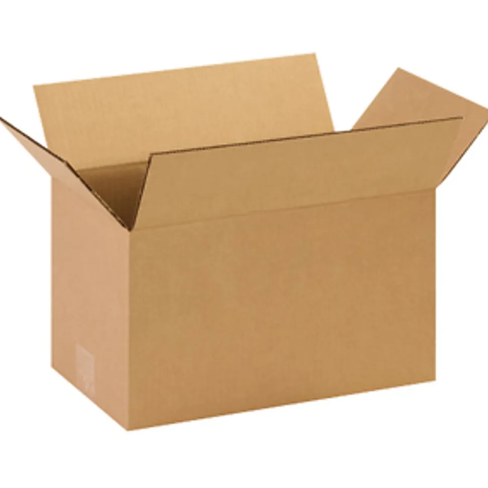 Partners Brand Corrugated Boxes, 14" x 8" x 8", Kraft, Pack Of 25