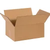 Partners Brand Corrugated Boxes, 14" x 10" x 6", Kraft, Pack Of 25