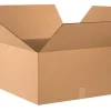 Partners Brand Corrugated Boxes, 24" x 24" x 12", Kraft, Pack Of 10