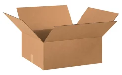 Partners Brand Corrugated Boxes, 20" x 18" x 8", Kraft, Pack Of 25