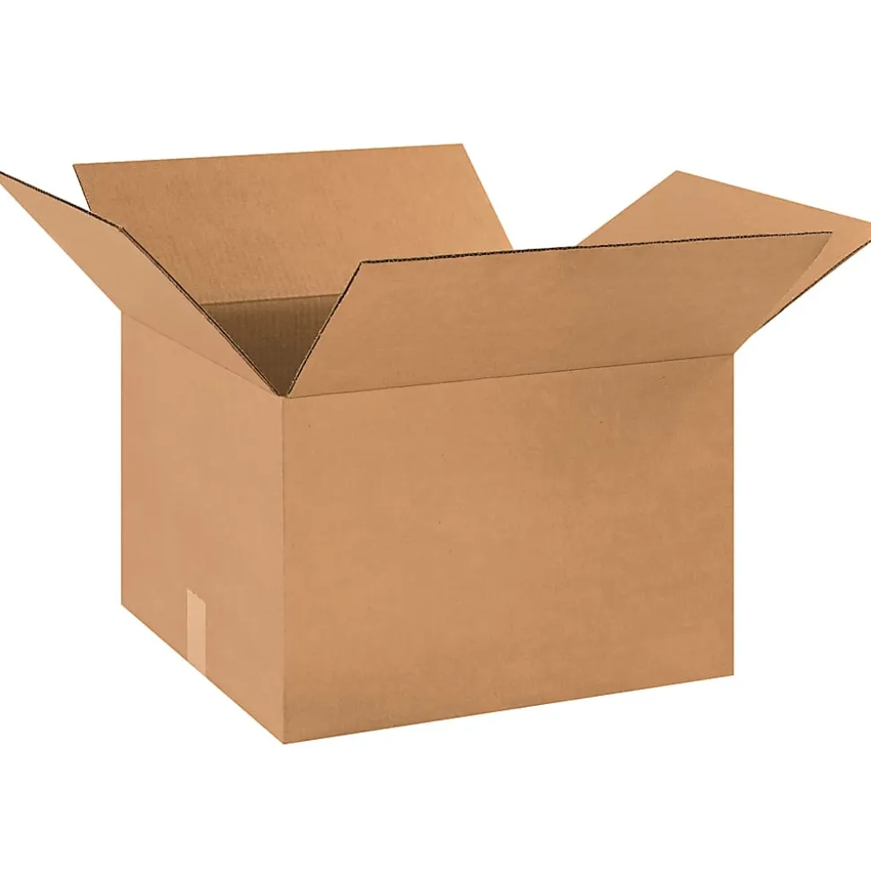 Partners Brand Corrugated Boxes, 18" x 16" x 12", Pack Of 25