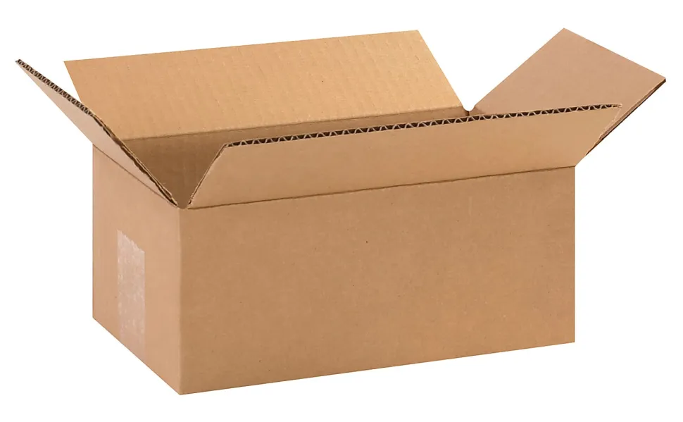 Partners Brand Corrugated Boxes, 10" x 6" x 4", Kraft, Pack Of 25