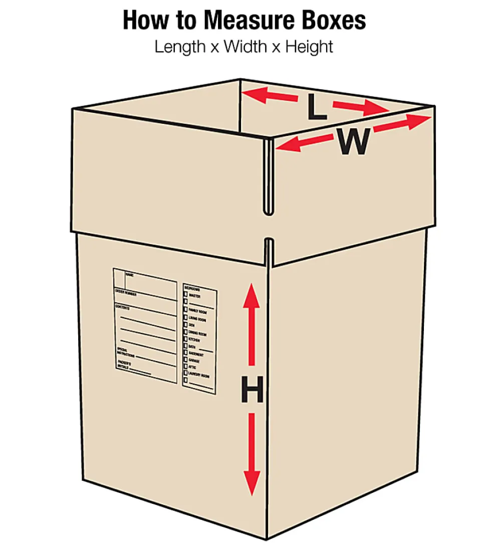 Partners Brand Corrugated Deluxe Moving Boxes, 24" x 24" x 18", Kraft, Pack Of 10