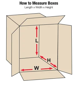 Partners Brand Corrugated Printer's Boxes, 12" x 9" x 6", Kraft, Pack Of 25