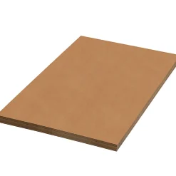 Partners Brand Corrugated Sheets, 36" x 60", Kraft, Pack Of 5